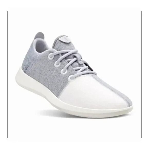 Allbirds Sneakers Men\'s 8 Gray Wool Runner Colorblock Patchwork NWOT $120 main image 7